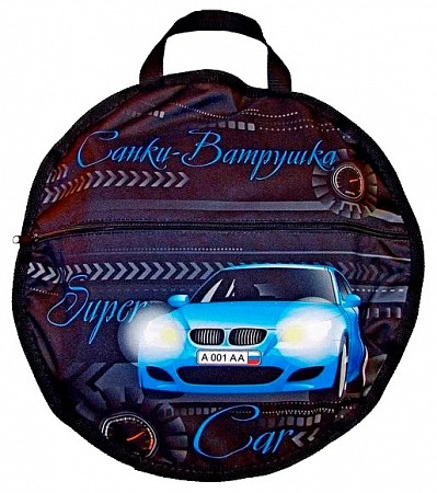 Тюбинг RT Эксклюзив Super Car BMW автокамера 100 см blue