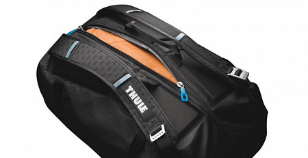 На картинке изображен Сумка-рюкзак Thule Crossover Duffel Pack 40L TCDP1BLK black (3201082) Сумка-рюкзак Thule Crossover Duffel Pack 40L TCDP1BLK black (3201082)