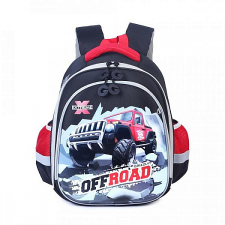 Школьный рюкзак GRIZZLY RA-978-8 black