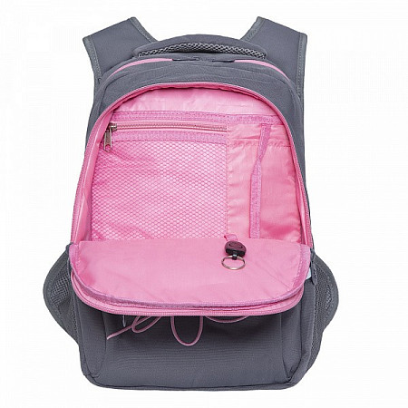 Рюкзак школьный GRIZZLY RG-161-2 /2 grey