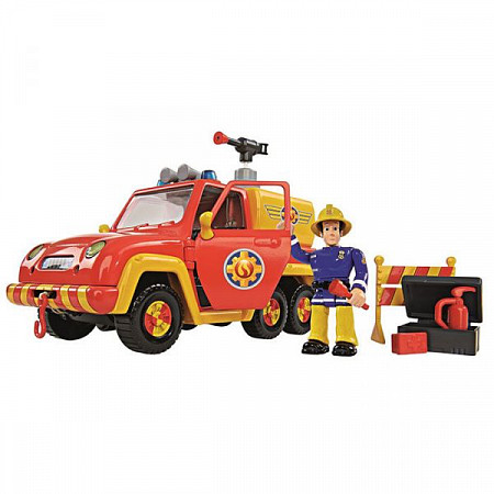 Машина Simba Пожарный Сэм, Машина Венус со звуком и функцией воды (109257656)