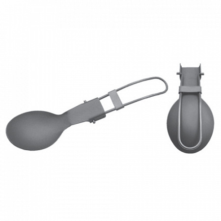 На картинке изображен Ложка титановая Tramp TRC-065 Ложка титановая Tramp TRC-065