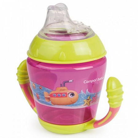 Поильник Canpol babies Лесные друзья 9м+ 230 мл 56/502 Pink