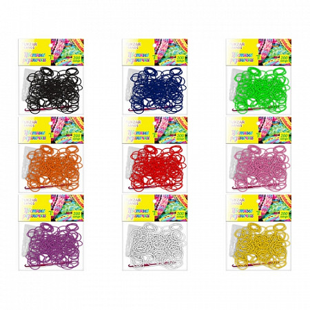 Набор цветных резиночек Tukzar для плетения браслетов AN-06
