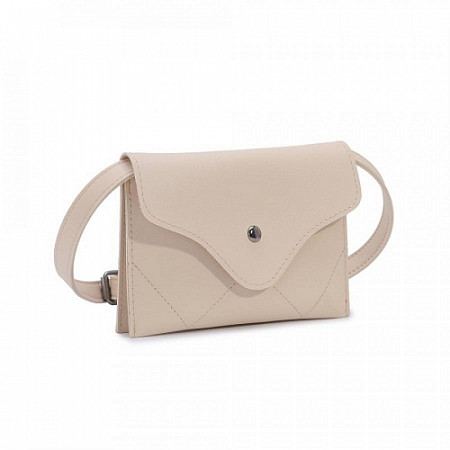 Поясная сумка женская Ors Oro OMS-0151 beige