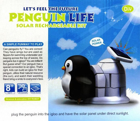 На картинке изображен Конструктор Сute sun light Penguin Life CSL 2119 Конструктор Сute sun light Penguin Life CSL 2119