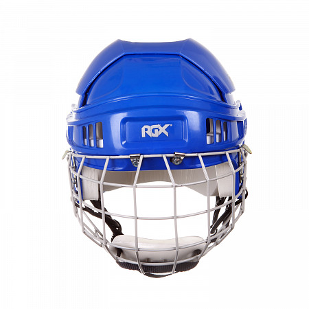 Шлем хоккейный игрока с маской RGX blue