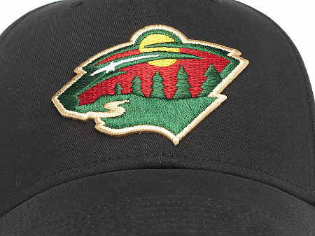 Бейсболка Atributika&Club NHL Minnesota Wild black