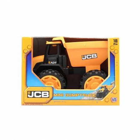 На картинке изображен Самосвал HTI JCB 18 см 1415638.V15 Самосвал HTI JCB 18 см 1415638.V15