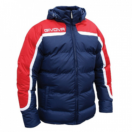 Куртка зимняя мужская Givova Antartide G010 red/blue
