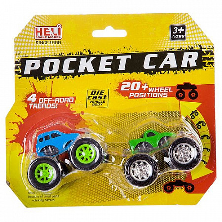 Набор игровой Shenzhen Toys 2 металлических джипа 5013-2