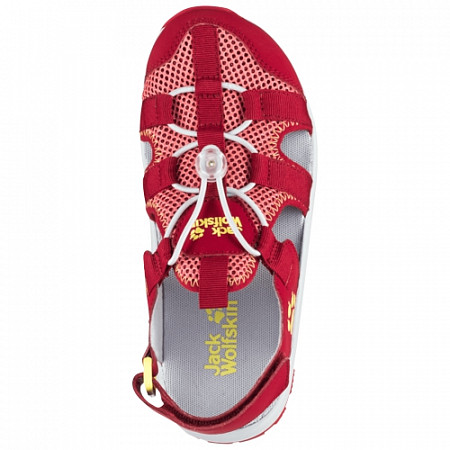 Сандалии детские Jack Wolfskin Outdoor Action Sandal K red / lemon