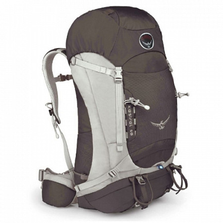 Рюкзак туристический, альпинистский Osprey Kestrel 58 grey