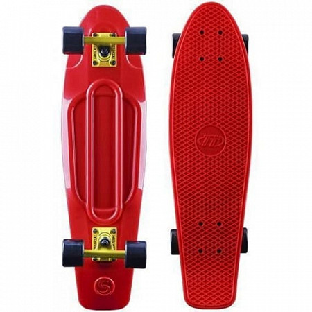 На картинке изображен Penny board (пенни борд) Tech Team Classic 27" red Penny board (пенни борд) Tech Team Classic 27" red