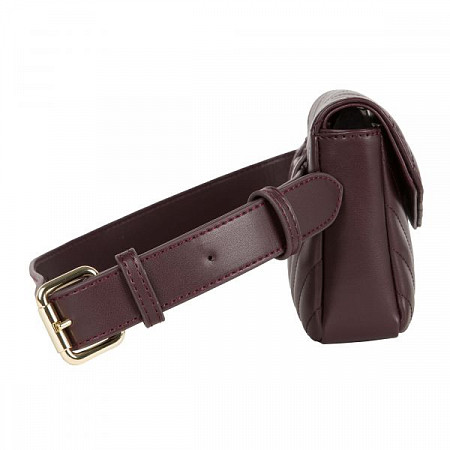 Сумка поясная Pola 81035 burgundy