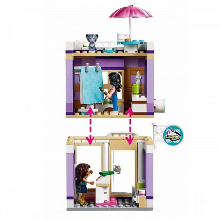 Конструктор LEGO Friends Художественная студия Эммы 41365