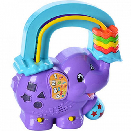 На картинке изображен Игрушка Музыкальная Keenway Считалка Веселый Слоник 31363 Игрушка Музыкальная Keenway Считалка Веселый Слоник 31363
