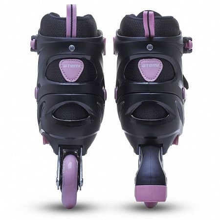 Роликовые коньки раздвижные Atemi AIS01A black/pink