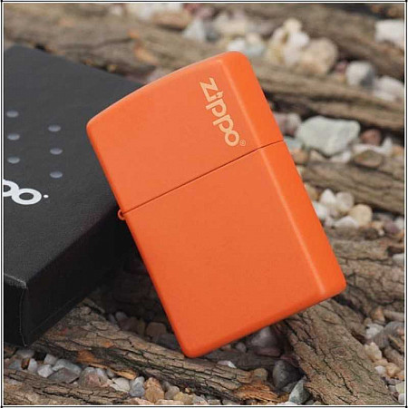Зажигалка Zippo Orange Matte Lighter 231ZL