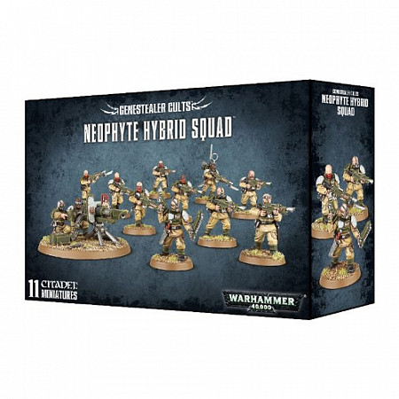 Фигурки Games Workshop Warhammer: Genestealer Cults Neophyte Hybrid Squad 51-57