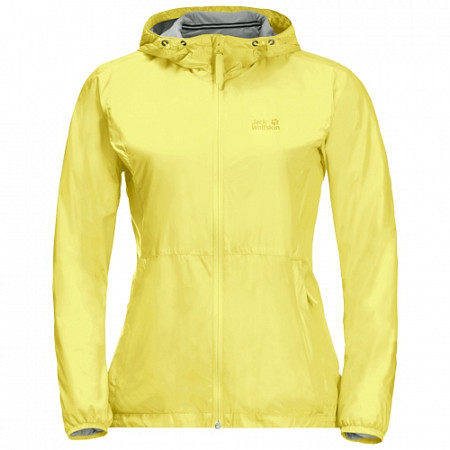 Ветрозащитная летняя куртка женская Jack Wolfskin Jwp Breather W sorbet