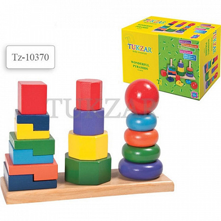 На картинке изображен Чудо-пирамиды Tukzar TZ 10370 Чудо-пирамиды Tukzar TZ 10370