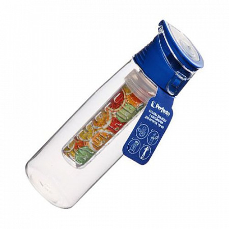 Бутылка для воды с контейнером для фруктов Perfecto Linea 750 мл 34-758071