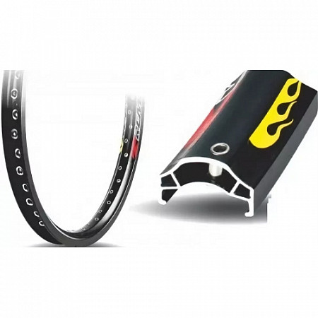 Обод Remerx Jumbo 20" 406x23 48 отверстий 70246 black