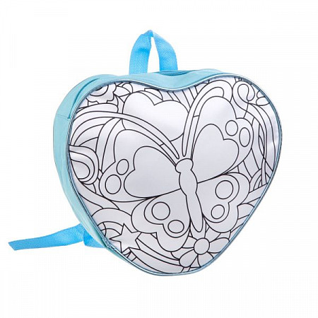 Рюкзак для раскрашивания Bondibon Сердце ВВ1796