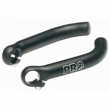Рожки руля Pro L-bend forged, Al, black PR320136