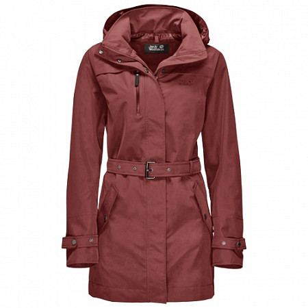 Пальто женское Jack Wolfskin Kimberley Coat auburn