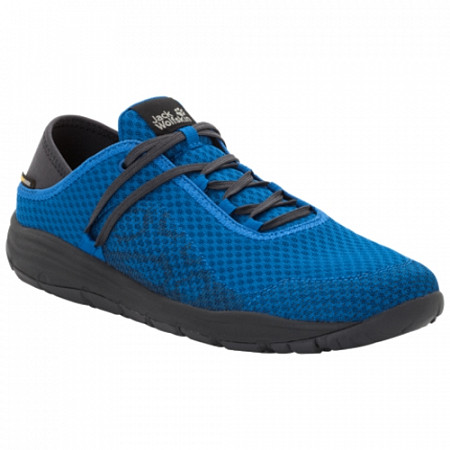На картинке изображен Полуботинки мужские Jack Wolfskin Seven Wonders Packer Low M electric blue Полуботинки мужские Jack Wolfskin Seven Wonders Packer Low M electric blue