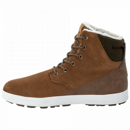 Ботинки мужские Jack Wolfskin Auckland Wt Texapore High M desert brown / white