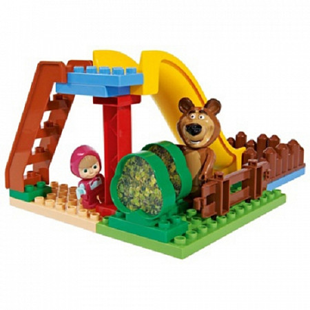Конструктор Big Маша и Медведь, Бассейн, 29 дет 800057094