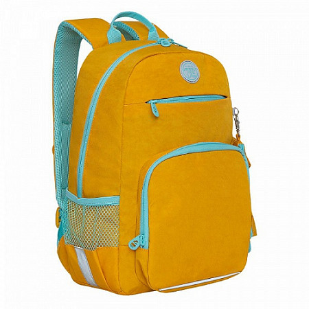 Рюкзак школьный GRIZZLY RG-164-3 /3 yellow