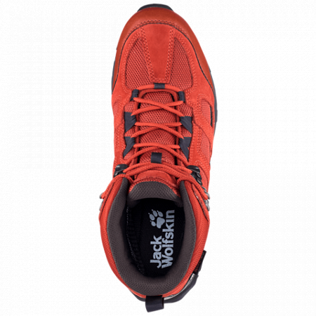 Ботинки мужские Jack Wolfskin Vojo Hike Xt Texapore Mid M dark orange / black