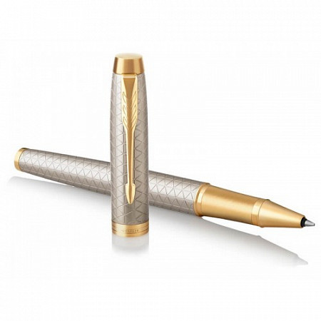 На картинке изображен Ручка Parker 1931686 silver/gold Ручка Parker 1931686 silver/gold