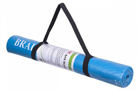 Коврик для йоги и фитнеса Bradex 173*61*0,3 см NBR SF 0693 light blue