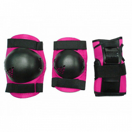 Комплект защиты для роликовых коньков Vimpex Sport (PW-307-2) pink