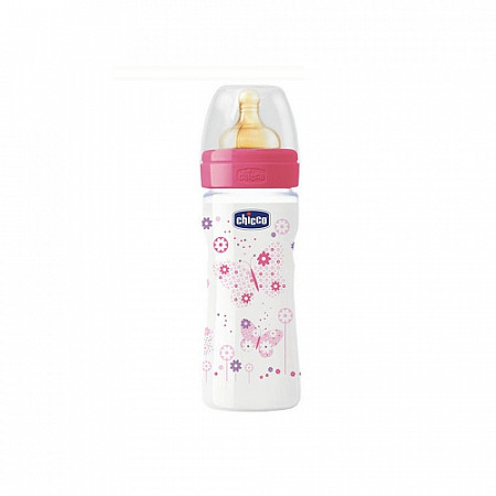 Бутылочка Chicco Well-Being Girl 2+ мес 250 мл 00020622100050