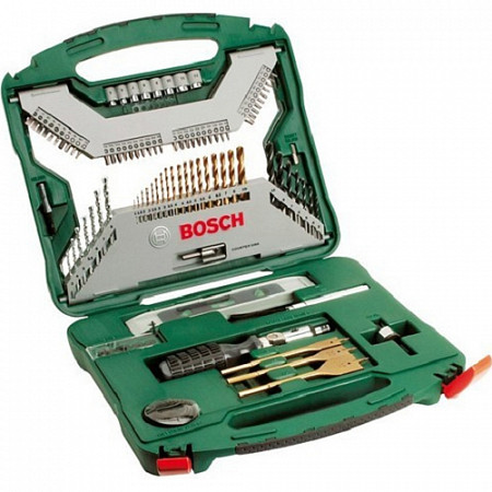 Набор оснастки Bosch Titanium X-Line 100 предметов 2607019330