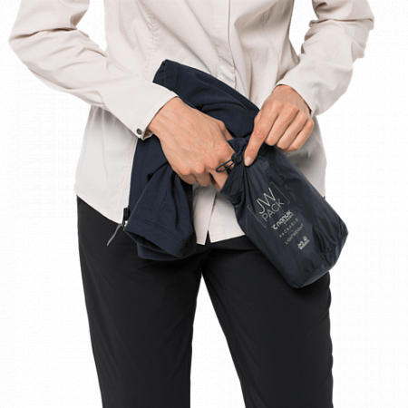 Джемпер женский Jack Wolfskin Jwp Midlayer W night blue