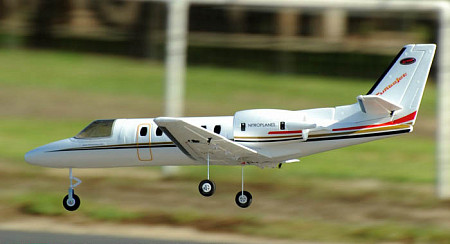 Радиоуправляемый самолёт Dynam Cessna 550 Turbo Jet RTF