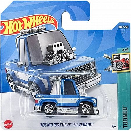 Машинка Hot Wheels Базовой коллекции Toond '83 Chevy Silverado 104/250 (5785 HCT26) mainline 2022