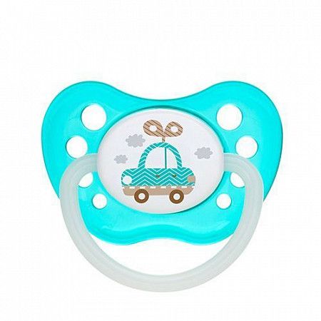 Пустышка Canpol babies Toys Латексная Ортодонтическая 18+ мес. (23/261) blue