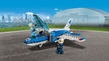 Конструктор LEGO City Воздушная полиция: арест парашютиста 60208