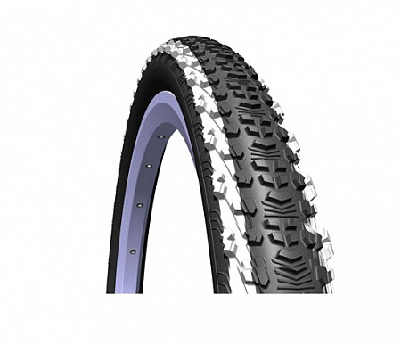 Велопокрышка Rubena Mitas TG 50-406 (20"x1,90) V75 Scylla black/white 510952413032