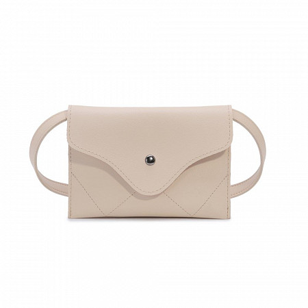 Поясная сумка женская Ors Oro OMS-0151 beige