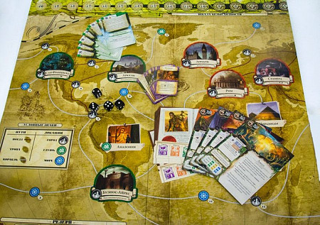 На картинке изображен Настольная игра Hobby World Древний Ужас 1182 Настольная игра Hobby World Древний Ужас 1182