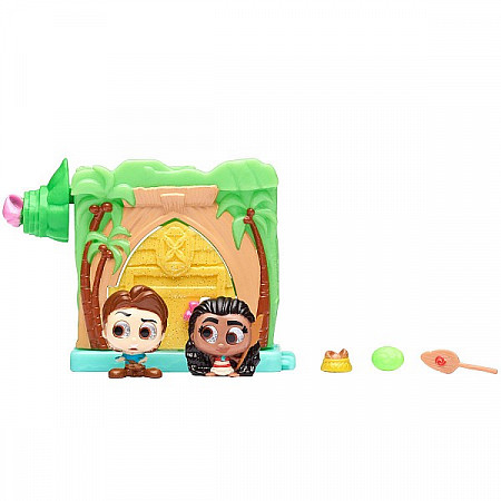 На картинке изображен Мини-набор сюрприз Moose Disney Doorables 2 фигурки 69406 Мини-набор сюрприз Moose Disney Doorables 2 фигурки 69406